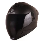 کلاه کاسکت فک ثابت سومان 975 مدل MAT BLACK