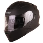 کلاه کاسکت فک متحرک DA1 مدل 107 Matt Black سایز L-XXL کد 12834