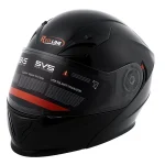 کلاه کاسکت فک متحرک RED LINEمدل 939-2 BRIGHT-BLACK