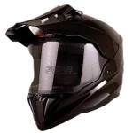 کلاه کاسکت ادونچر ردلاین مدل BRIGHT BLACK 760-2