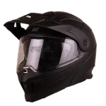 کلاه کاسکت ادونچری ORIGINE مدل SOLID MATT BLACK H276