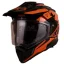 کلاه کاسکت ادونچری TIGER مدل BLACK ORANGE - GT1