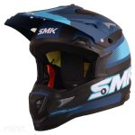 کلاه کاسکت کراسی SMK آلترا ایکس تروتل مدل آبی MA525