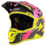 کلاه کاسکت کراسی SMK آلترا ایکس پاور مدل فسفری قرمز GL649