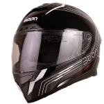 کلاه کاسکت فک ثابت BEON مدل B-507–ANTRACITE/WHITE