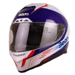 کلاه کاسکت فک ثابت BEON مدل B-507–GREY-BLUE