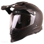 کلاه کاسکت ادونچری IBK مدل MATT BLACK