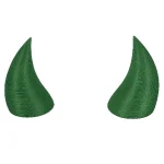 شاخ کلاه کاسکت سبز مدل H62