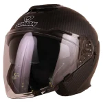 کلاه کاسکت بدون فک SOMAN مدل 527 MATT CARBON