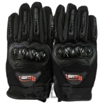 دستکش چهارفصل موتورسواری REDLINE مدل black