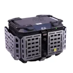 باکس 45 لیتری TNS کد7 مدل براکتدار BLACK silver