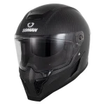 کلاه کاسکت فک ثابت SOMAN مدل H10 MATT CARBON