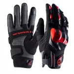 دستکش چهارفصل موتورسواری اسکایکو مدل MC117W black red