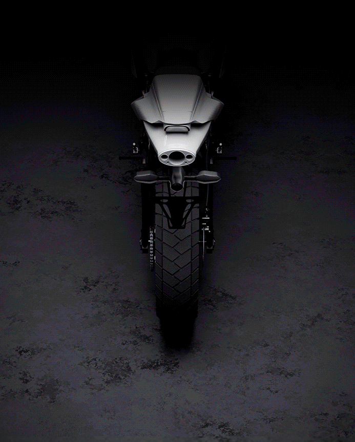 خرید چراغ راهنما موتورسیکلت مدل پروژکتوری نور 3 بعدی از استارسیکلت - عکس