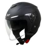 کلاه کاسکت بدون فک FLASH مدل 868MATT BLACK