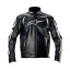 کاپشن موتورسواری چرم ALPINESTARS مدل BLACK WHITE