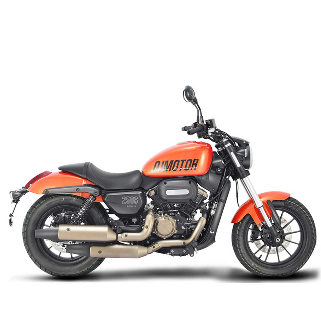 QJmotor SRV 249 ABS رنگ نارنجی