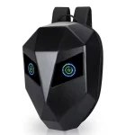 کوله پشتی چراغ دار دو چشمی BlacK(بدون اپلیکیشن)