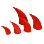 شاخ کلاه کاسکت قرمز مدل H35