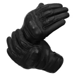 دستکش چرم موتورسواری SCOYCO مدل MC154 BLACK