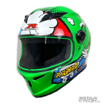 کلاه کاسکت فک ثابت RAPIDO مناسب نوجوانان مدل 982 GREEN