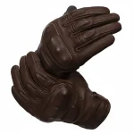 دستکش چرم موتورسواری SCOYCO مدل MC154 BROWN