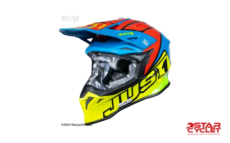 کلاه کاسکت کراسی Just One مدل J39 (طرح‌های انفجاری)