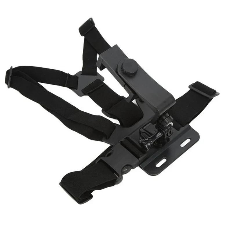 عکس هولدر گوشی روی سینه ای ریموت دار BLACK مناسب بستن گوشی روی سینه