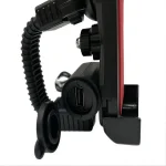 خرید هولدر موبایل زیر آینه ای شارژر دار مدل BLACK