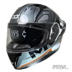 کلاه کاسکت فک متحرک DOT مدل SJ809 GRAY BLACK