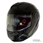 کلاه کاسکت فک متحرک LiAM مدل BLACK