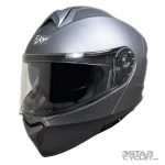 کلاه کاسکت فک متحرک FLASH مدل 935 SV MATT TITANIUM GRAY