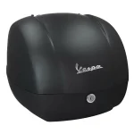 باکس موتورسیکلت همراه پشتی PIAGGIO مدل VESPA GTS MATT BLACK