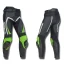 شلوار چرم موتورسواری KAWASAKI مدل APPAREL BLACK GREEN GRAY