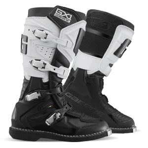 بوت کراسی موتورسواری GAERNE مدل GX1 WHITE BLACK