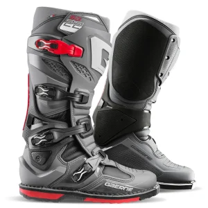 بوت کراسی موتورسواری GAERNE مدل SG22 GRAY BLACK RED