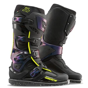 بوت کراسی موتورسواری GAERNE مدل SG22 BLACK CHAMELEON