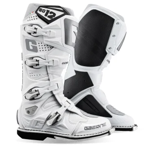 بوت کراسی موتورسواری GAERNE مدل SG12 WHITE GRAY