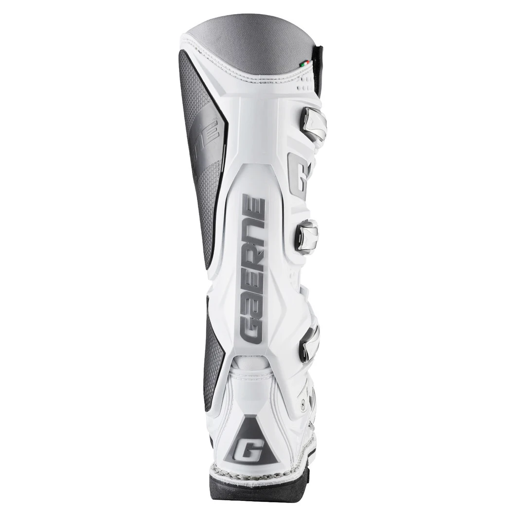 خرید بوت کراسی موتورسواری GAERNE مدل SG12 WHITE GRAY از نمایندگی
