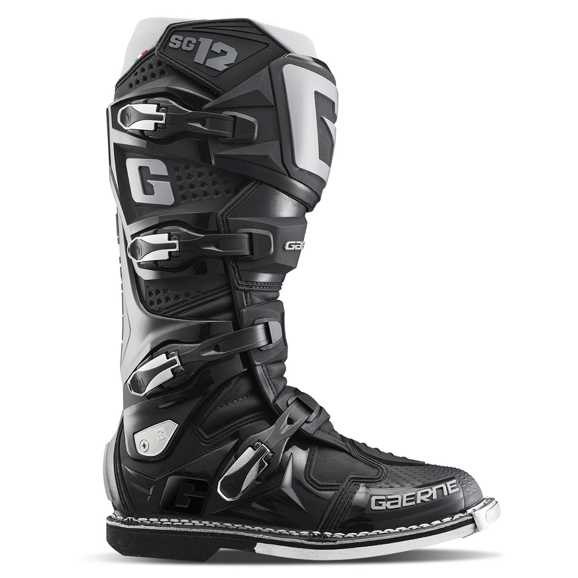 خرید قسطی بوت کراسی موتورسواری GAERNE مدل SG12 BLACK GRAY