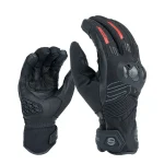 دستکش زمستانی موتورسواری STAR مدل SKG 569 BLACK RED