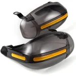 هندگارد شبرنگ دار موتورسیکلت کد3 مدل SMOKY