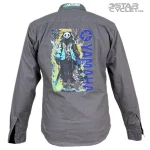 خریدپیراهن کتان موتورسواری PIAZA مدل GRAY YAMAHA