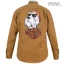 خریدپیراهن کتان موتورسواری PIAZA مدل BROWN HARLEY DAVIDSON