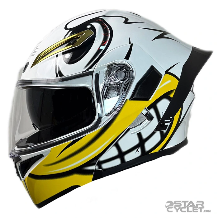 قیمت کلاه کاسکت فک متحرک Qike مدل MP01 ANGRY BIRDS