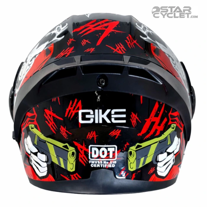 بهترین قیمت کلاه کاسکت فک متحرک Qike مدل MP01 RED JOKER