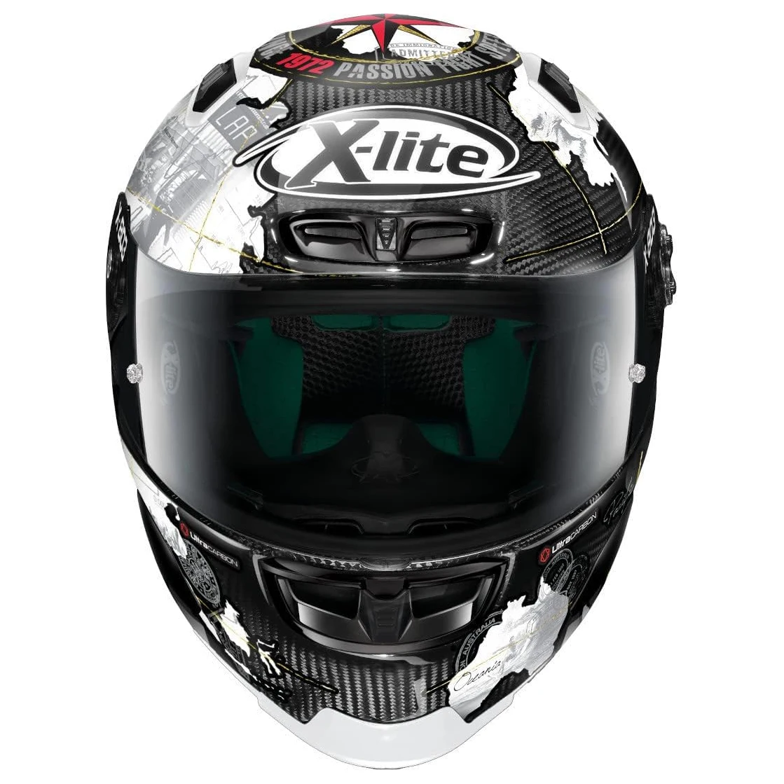 قیمت کلاه کاسکت X-lite مدل X803RS طرح کره زمین