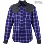 پیراهن موتورسواری ALWAYS مدل 550 JEAN PURPLE