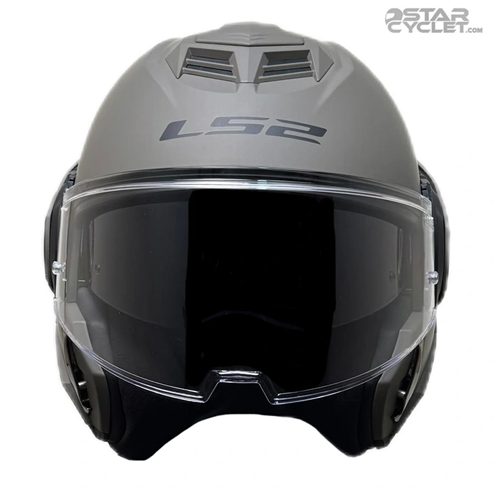 خرید از نمایندگی کلاه کاسکت فول متحرک LS2 مدل ADVANT 906-7 GRAY