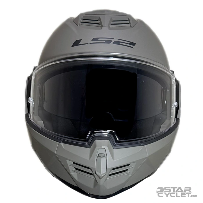 خرید کلاه کاسکت فول متحرک LS2 مدل ADVANT 906-7 GRAY با بهترین قیمت